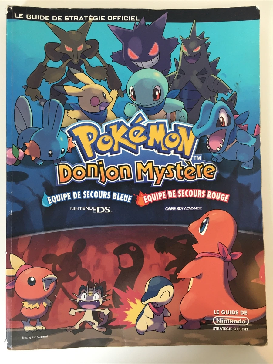 Pokemon Donjon Mystere Equipe De Secours Rouge guide officiel pokemon donjon mystere equipe de secours bleue et rouge | eBay