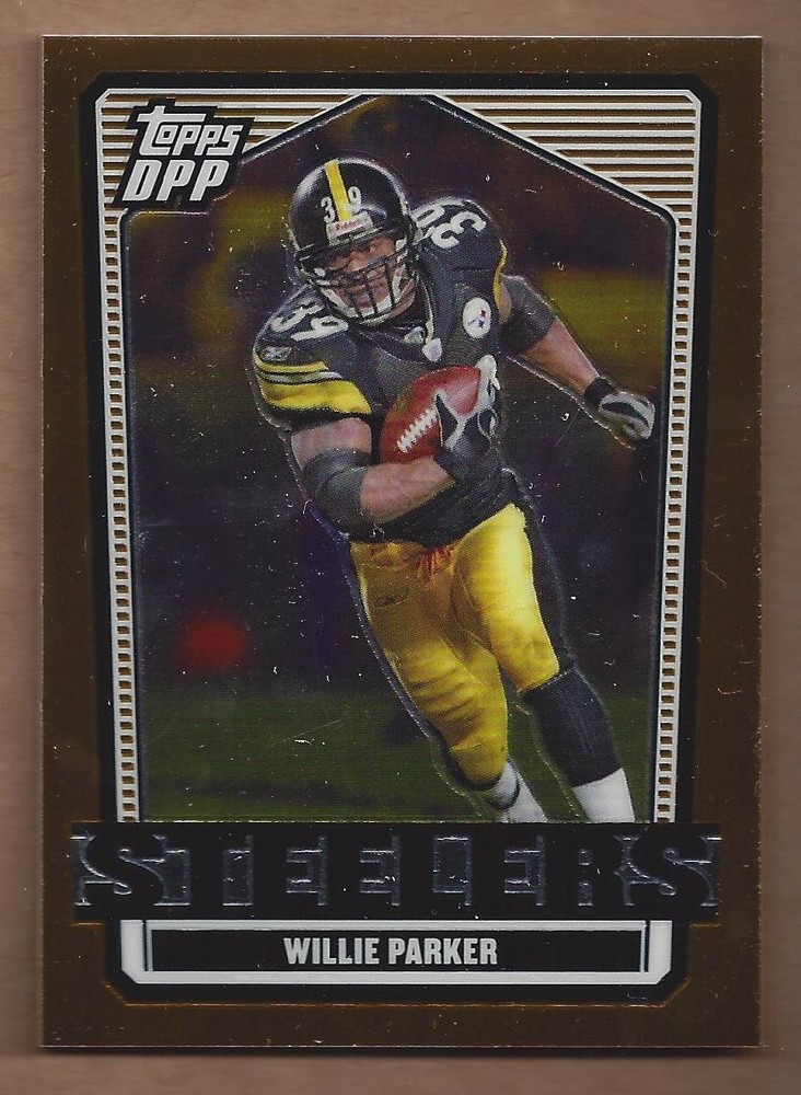 2007 Topps Draft Picks and Prospects Chrome Bronze Card #33 Willie Parker