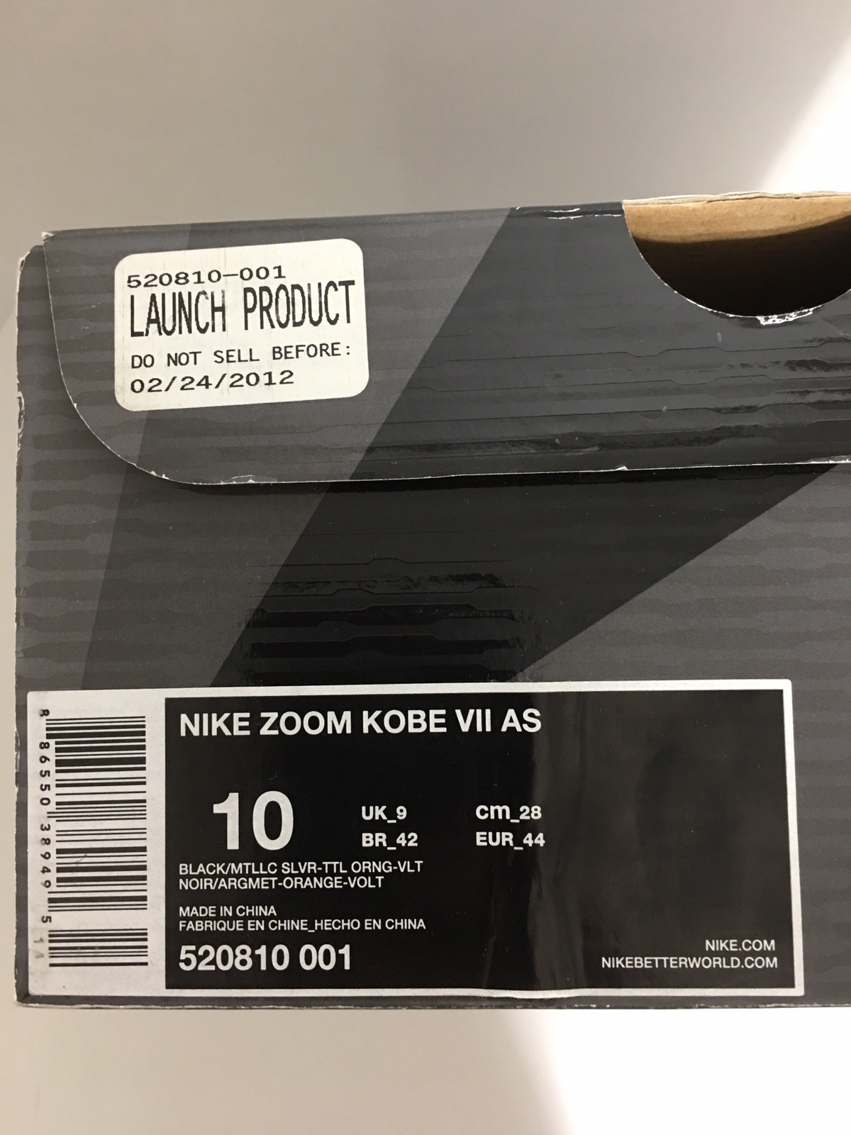 2012 DS NIKE ZOOM KOBE VII 7 AS ALL-STAR GALAXY GALAXY GALAXY 520810-001 SIZE 10 ec9f32 2012 DS NIKE ZOOM KOBE VII 7 AS ALL-STAR GALAXY GALAXY GALAXY 520810-001 SIZE 10 ec9f32