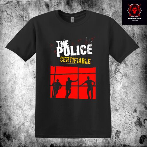 The Police "Certifiable" Pop Rock Band Retro Music Tee Unisex T-Shirt S-3XL 🤘 - Photo 1/5