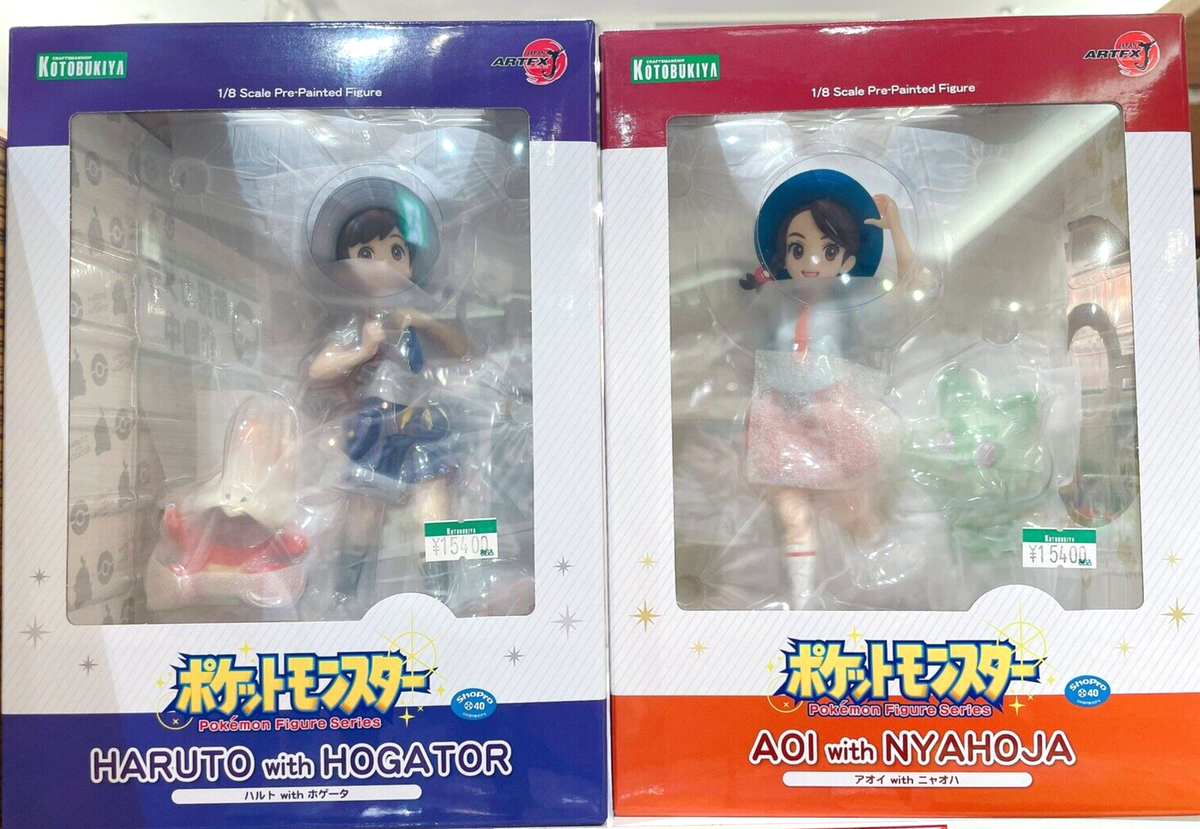 Pokemon Florian & Fuecoco Juliana & Sprigatito Figures Kotobukiya