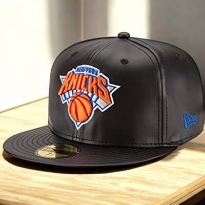 NEW YORK KNICKS 59FIFTY キャップ 7 3/8 New Era New York Knicks 59Fifty Fitted Hat - Black/ Blue – Cool