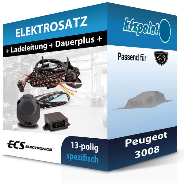 für Peugeot 3008 11.2023-Jetzt ECS E-Satz 13Polig Fahrzeugspezifisch NEU-image