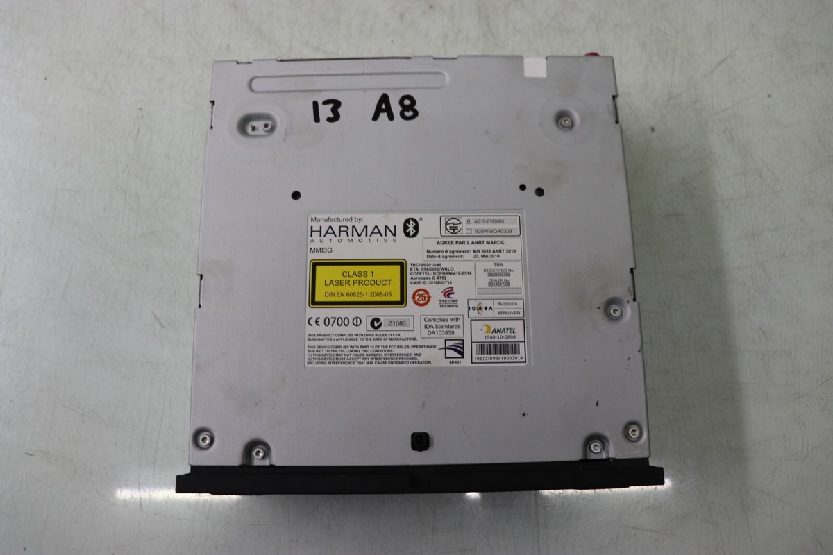 2012 12 13 AUDI A8L A8 MULTIMEDIA CD SD PLAYER MAIN UNIT CONTROL