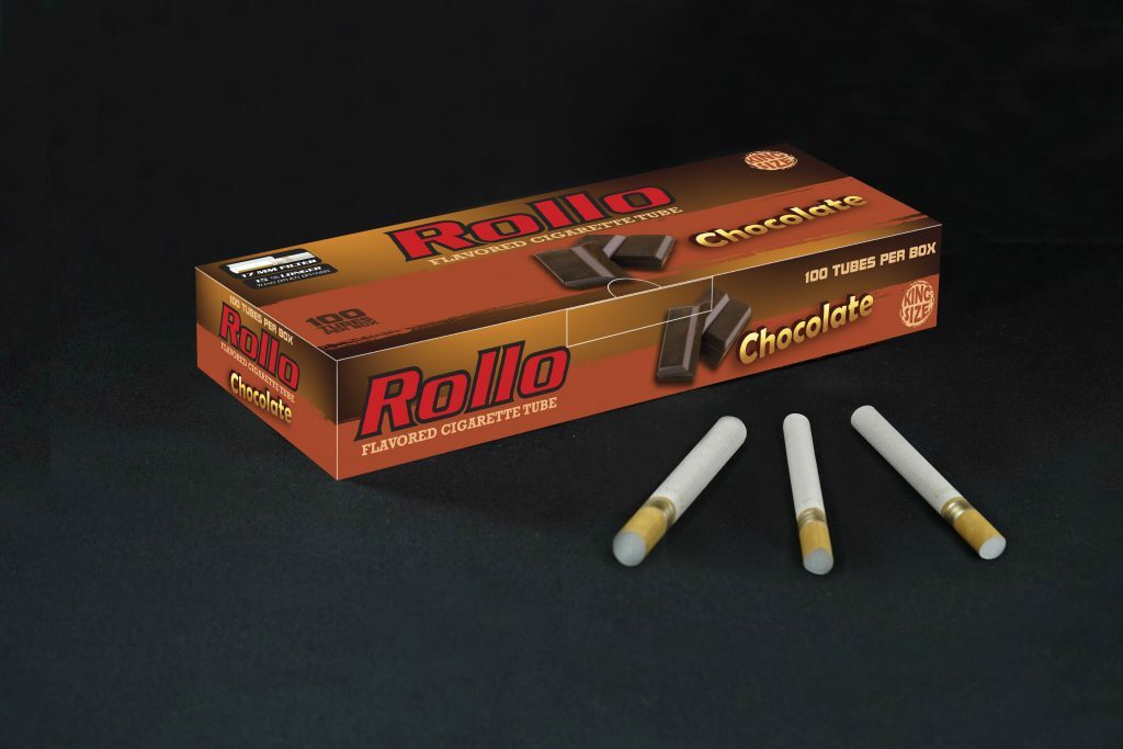 flavoured cigarette filters Rollo King Size 'Chocolate' Flavor Filter Tubes (100 Count) - 500