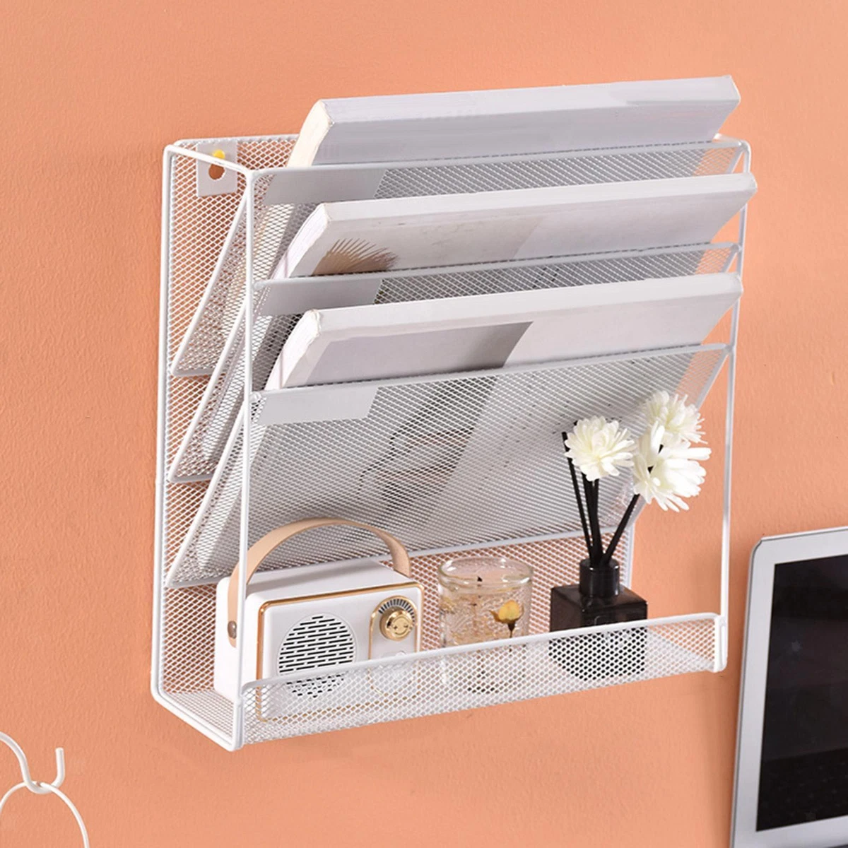 Wall mounted mail organizer deals