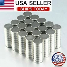 Lot Neodymium Magnets Round Disc N35 Super Strong Rare Earth 4mm X 2mm Fridge