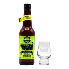 Snake Venom das st&auml;rkste Bier der Welt mit 67,5 % Alkohol inkl. original Glas