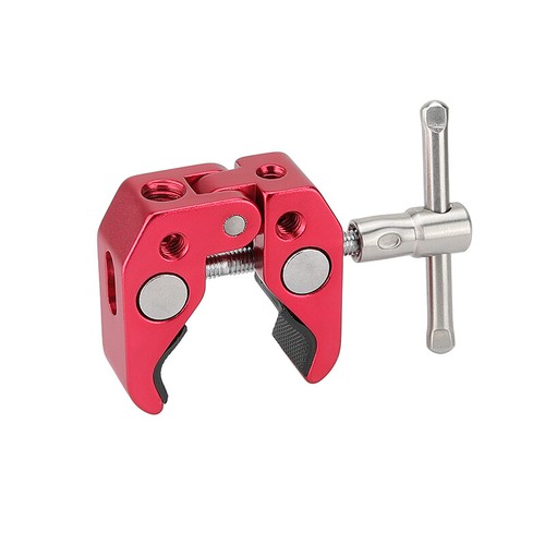 CAMVATE Super Clamp Crab Pliers Clip Magic Arm With 1/4" & 3/8" Mounting Points - Picture 1 of 7