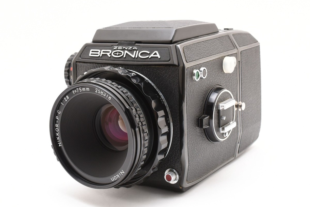 ZENZA BRONICA EC66+NIKKOR-P.C 1:2.8 f=75mm ♪ 52801-1