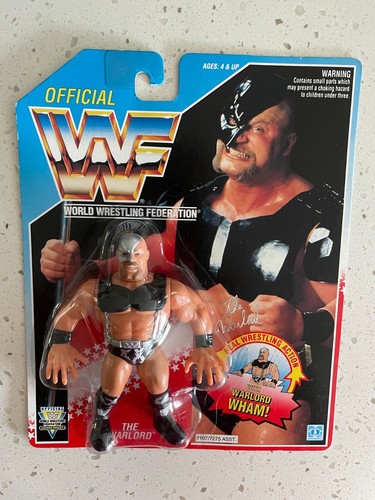 WWF Hasbro Warlord series 5 MOC VGC...