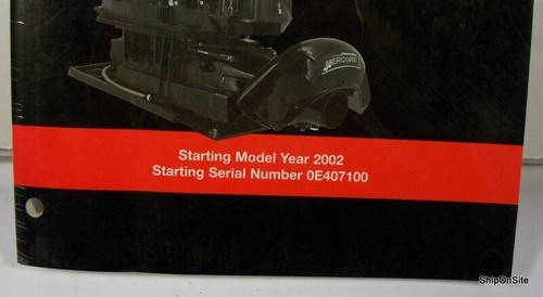 2002 Mercury Marine Service Manual 250 OptiMax Jet Drive 90-888438 - Picture 3 of 5
