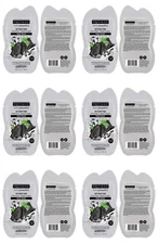 6X Freeman Mud Mask Charcoal Detoxifying Black Sugar Remove Impurities 0.5 oz