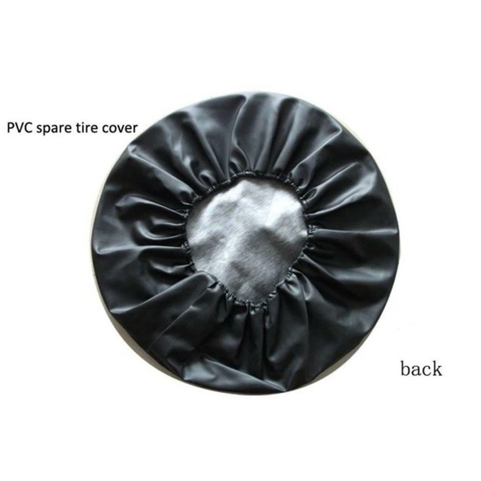 Bolsa de cubierta de neumático de rueda de repuesto para maletero trasero de coche protector solar accesorios impermeables Foto 2 de 4
