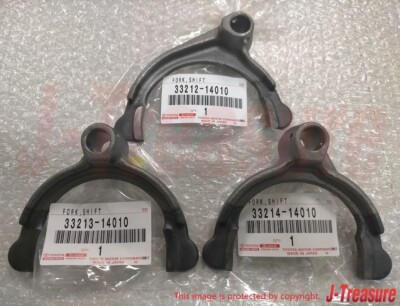 TOYOTA LEVIN TRUENO AE86 T50 Getriebe Schaltgabel 1-2 & 3-4 & Rückwärtsgang S...