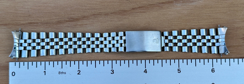 Vintage Rolex Jubilee 20mm 62510H Watch Bracelet 1977 With 555 End Links - Picture 23 of 23