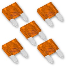 5X 5 AMP ATM Mini Blade Small Style Car Fuse 12V/24V/32V 5AMP/5A LOT