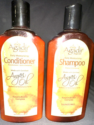 Agadir Argan Oil Daily Moisturizing Shampoo & Conditioner 12.4 oz. each