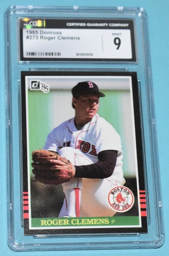 1985 Donruss #273 Roger Clemens RC - Scarce Rookie Baseball Card - CGC 9 Mint