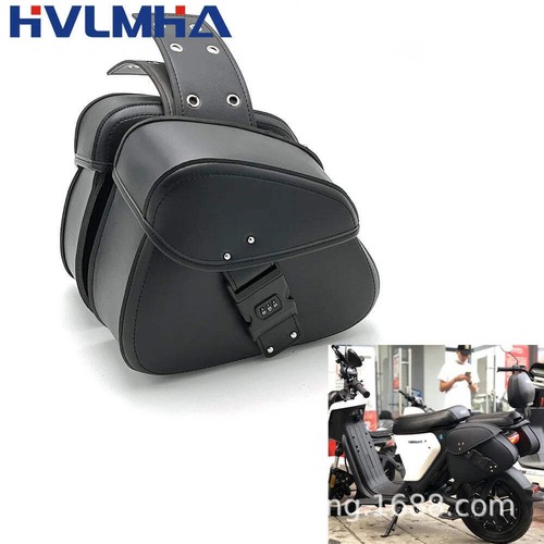 Universal Motorcycle Saddlebags Side Tool Pouch Luggage Storage Bags Saddle Bags