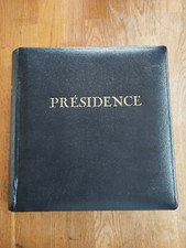 France Classeur pour timbre reliure Cérès présidence Années 1974 à 1983 complet