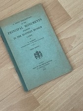 1925 V RARE! THE EGYPTIAN MUSEUM, CAIRO: DESCRIPTION OF THE PRINCIPAL MONUMENTS