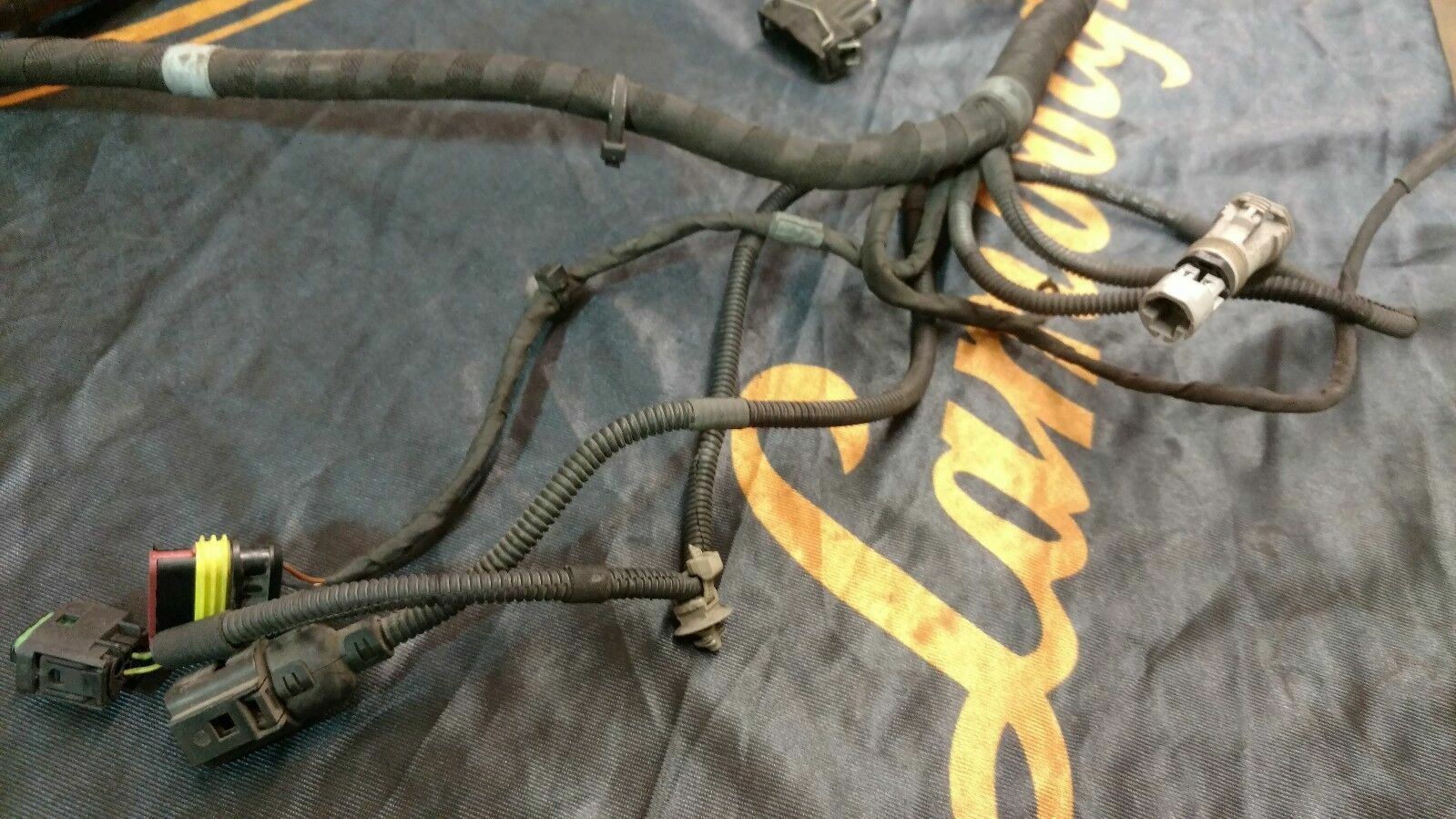 LAMBORGHINI MURCIELAGO LP640 PASSENGER RIGHT SIDE WIRING HARNESS OEM, 410971174E