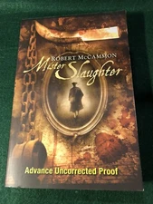 Robert R McCammon Mr. Slaughter Sunterranean Press Uncorrected Proof Fine +