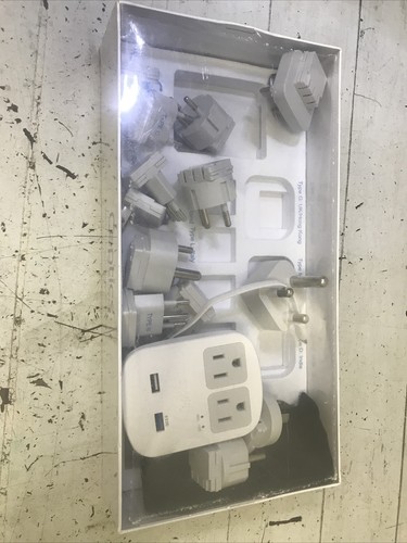 *READ* Ceptics World Travel Adapter Kit | 2 USB + 2 US Outlets - 13 Adapter Set - Picture 3 of 9