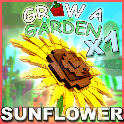 GROW A GARDEN | SUNFLOWER *RARE* Fruit x1 | - Fast Delivery & Easy 