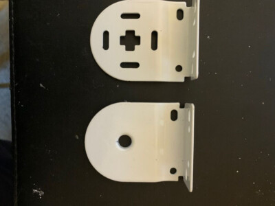 2x Set Rollo 32 mm Rohr - Paar Halterungen