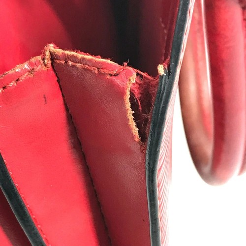 LOUIS VUITTON M52057 Pont Neuf Borsa a mano Epi Borsa a mano Rosso Castiglian... - Foto 12 di 16