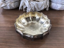 Ciotola Vintage In Ottone Battuto A Mano Anni 70