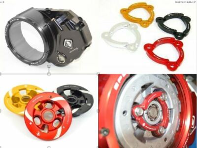 ducati diavel clear clutch cover