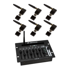 JB Systems EZ-CON 24W mit 6x WTR-DMX DONGLE