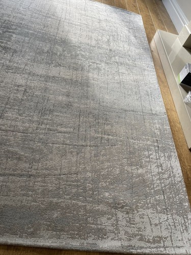John Lewis - Louis De Poortere Jersey Stone Grey Rug - L170 x W140 cm £525 - Picture 5 of 6