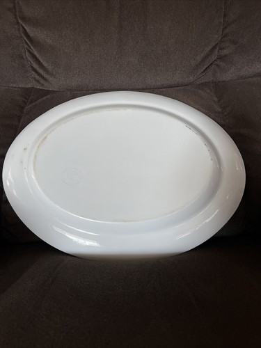 large white ironstone oval platter J. Edwards President Shape Staffordshire , - Picture 6 of 12