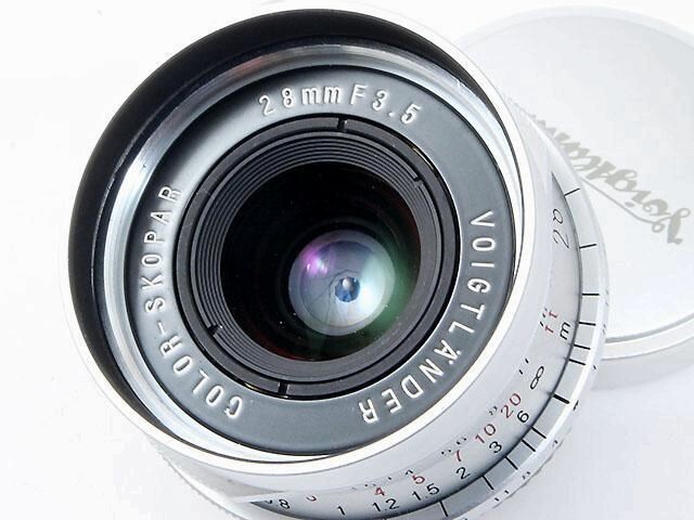 Voigtlander Color Skopar 28mm F3.5 L Wide Angle Prime Lens