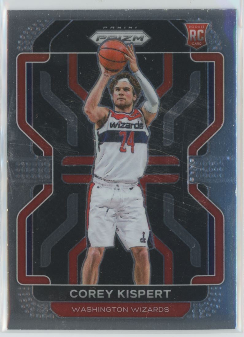 2021-22 Panini Prizm Corey Kispert Rookie Washington Wizards #275