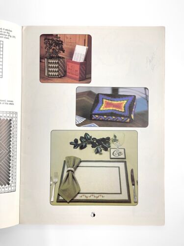 Leisure Arts Needlepoint Projects for Plastic Canvas Leaflet - 13 Patterns - Picture 3 of 6