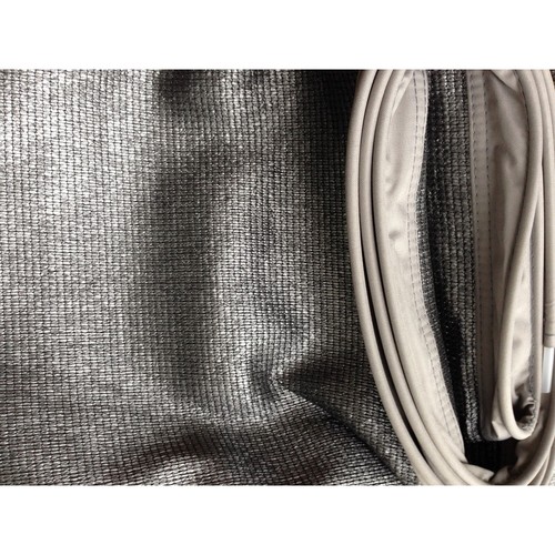 CARAVAN PRIVACY SCREEN 4870 X 1800 SUN SHADE CLOTH - SUIT 17" ROLL OUT AWNING - Picture 4 of 11