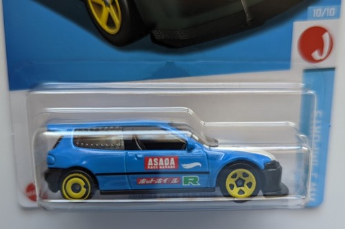 HOT WHEELS 2022 HONDA CIVIC EG CUSTOM L CASE NEW - Picture 2 of 3