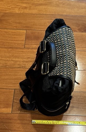 CALVIN KLEIN Florence Large Backpack in Black With Batik Design - Mint Condition - Picture 14 of 14