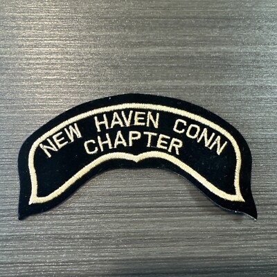 Harley Davidson HOG New Haven Conn Chapter Vest 5 x 2'' Patch