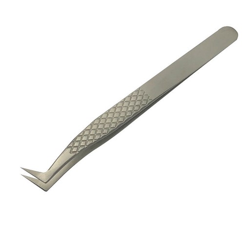 Professional Eyelash Tweezers Stainless Steel Lash Grafting Makeup Tools New - Picture 11 of 19