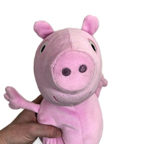 Fisher Price Peppa Pink Plush Hug n' Oink Plush with Voicebox No Dress - Picture 11 of 12