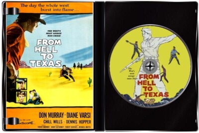 From Hell to Texas 1958 DVD - Don Murray, Dennis Hopper, Chill
