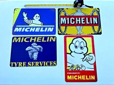 Michelin Tires Tin Sign Shop Man Cave Performance Tyres Tire Garage Blimp Retro