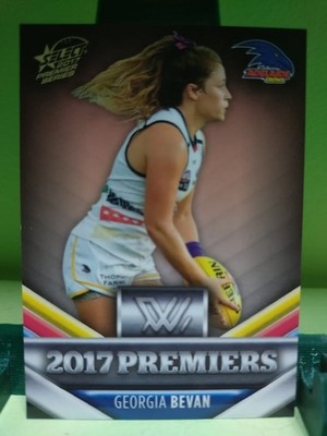 2017 Select AFLW Premiers -   #PC5 - Georgia Bevan - Adelaide Crows