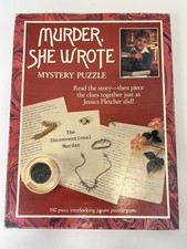 Vintage 80 s 1984 Murder She Wrote Mystery Pu...